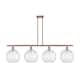 Option Clear Water Glass / Antique Copper
