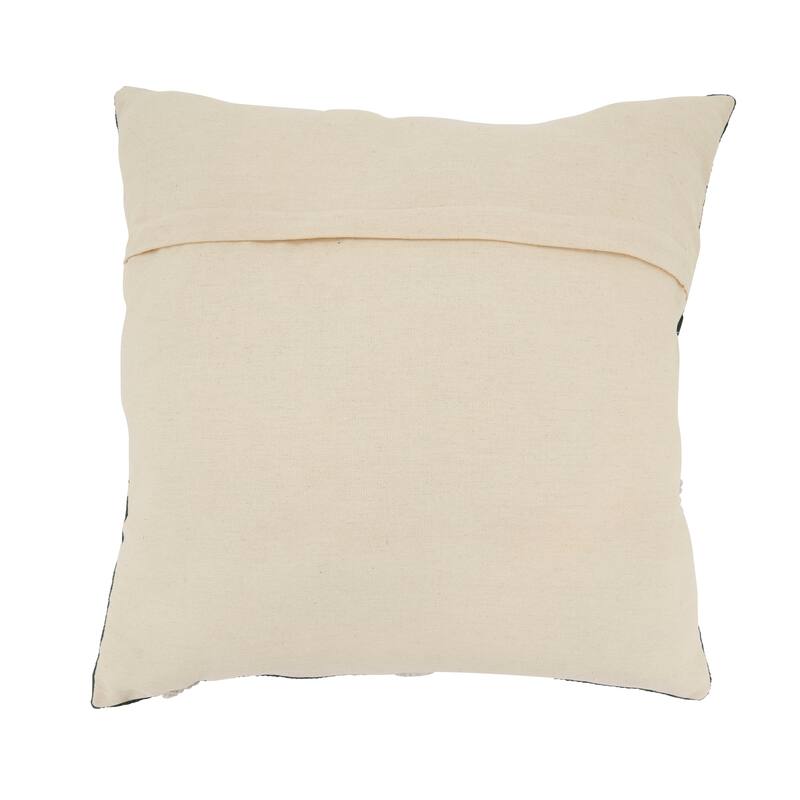 Velvet Boho Circles Throw Pillow