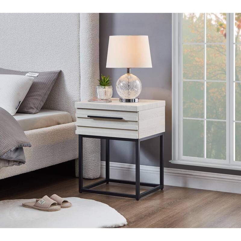Contemporary Storage End table For Living Room