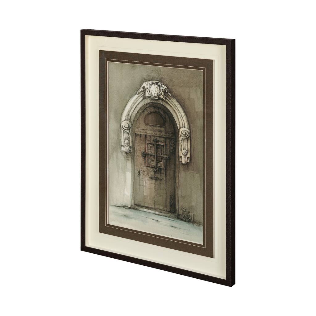 Door I Framed Art Print
