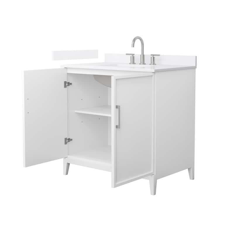 Wyndham Collection WCH717136S-QTZ-US3MXX Elan 36" Free Standing Single