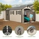 preview thumbnail 3 of 10, Lifetime 17.5 FT x 8 FT Outdoor Storage Shed