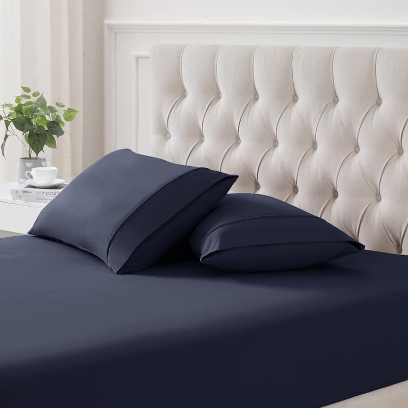 1500 Supreme Collection Microfiber Flannel Pillowcase 2 Pack