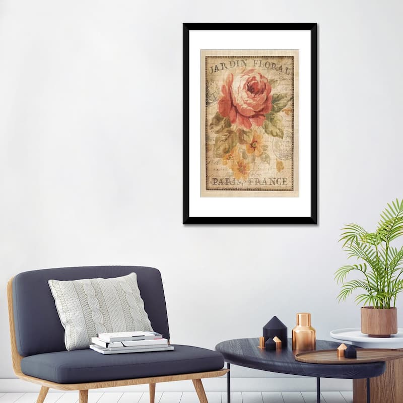 iCanvas "Parisian Flowers II" by Danhui Nai