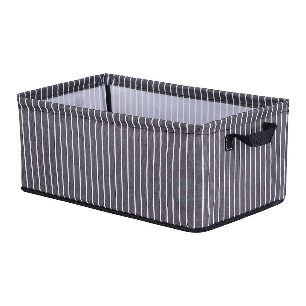 Storage Cube, Storage Bin with Handles for Shelves Closet, 1 Pack Sturdy Foldable Storage Basket for Organizing Clothes Blanket