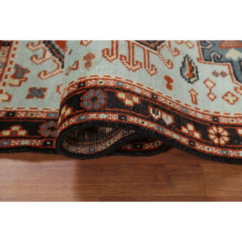 Khotan Indian Accent Rug Hand-Knotted Wool Carpet - 2'11"x 5'1"
