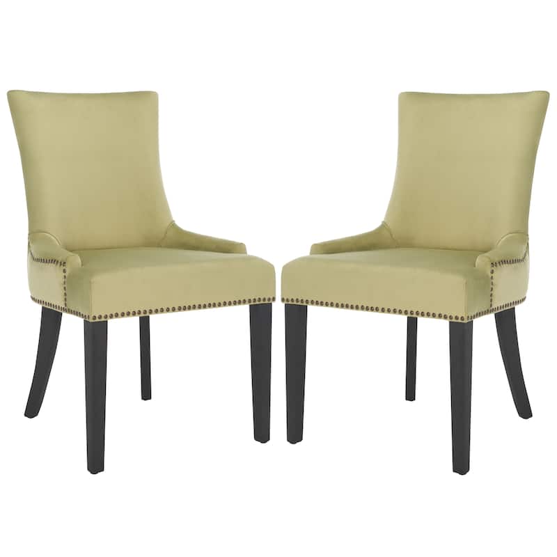 SAFAVIEH Lester Dining Chair (Set of 2) - 24"W x 25"D x 39"H