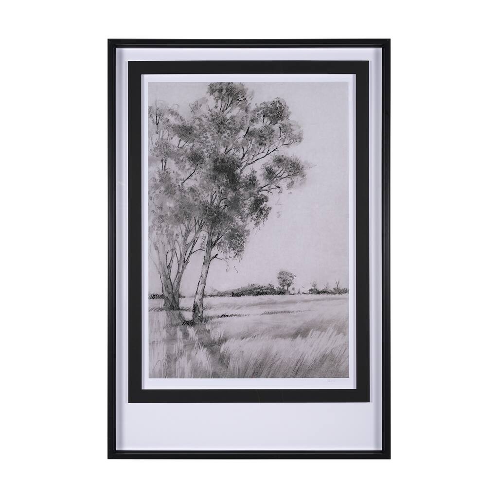 Serene View Framed Art Print