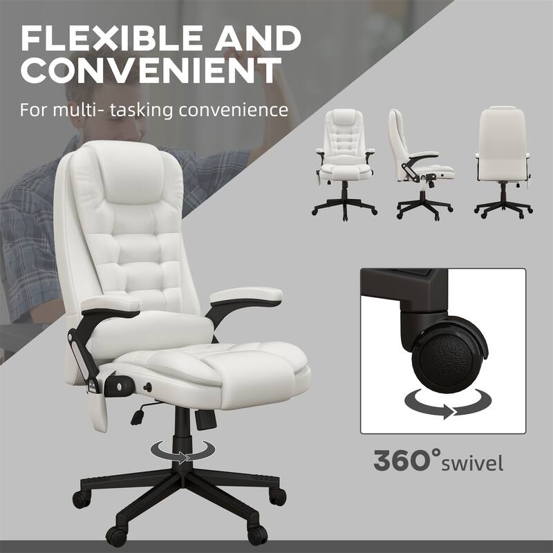 High Back Vibration Massage Office Chair