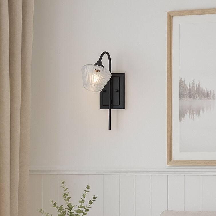 Acroma 1 - Light Glass Dimmable Wall Light Wallchiere Wall Sconce
