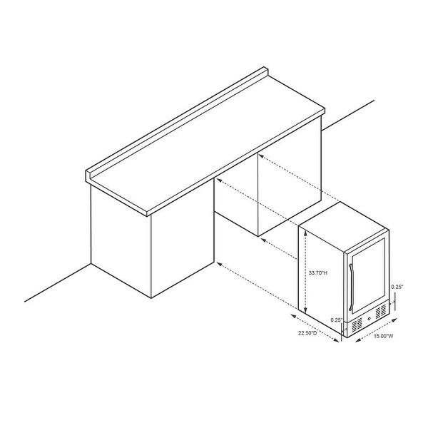 beverage cooler sizes