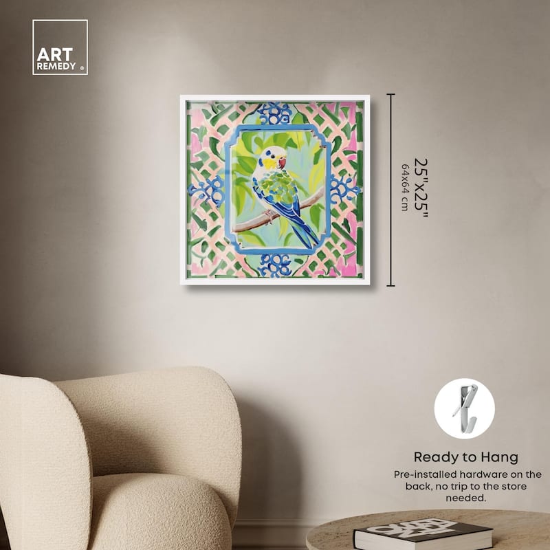 Garden Gate II Shadowbox by Art Remedy
