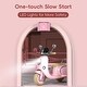 preview thumbnail 6 of 14, 12V 2 Seater Kids Motorcycle, 3 Wheels 12V Kids Ride On Electric Motorcycle with Slow Start, USB, Bluetooth, Headlight, Storage