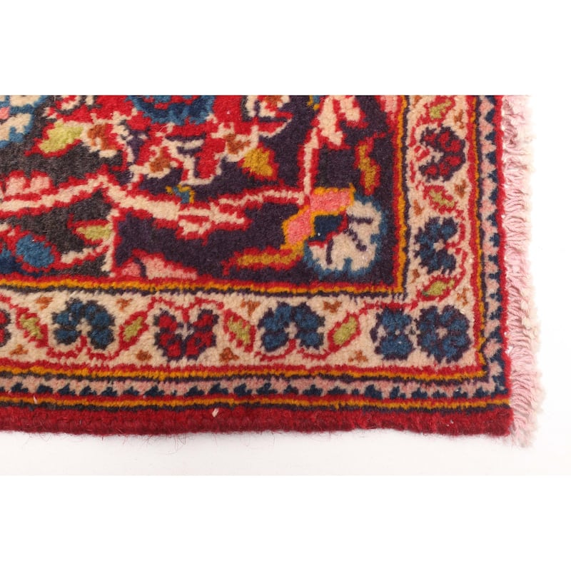 ECARPETGALLERY Hand-knotted Kayseri Red Wool Rug - 4'5 x 7'3