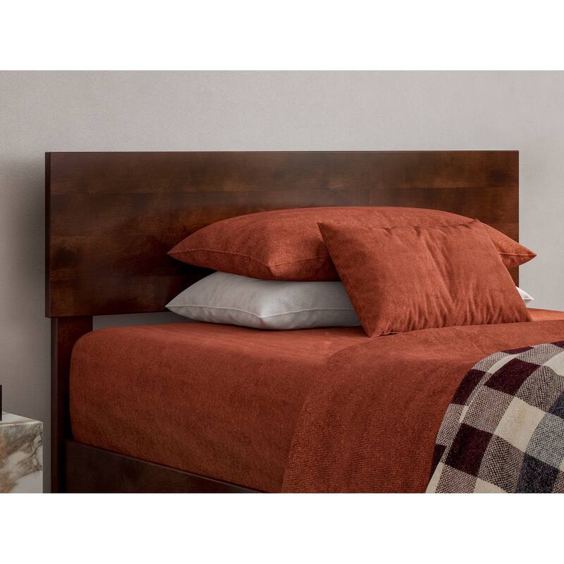 Wesley Platform Bed with Panel Footboard and Storage Drawers