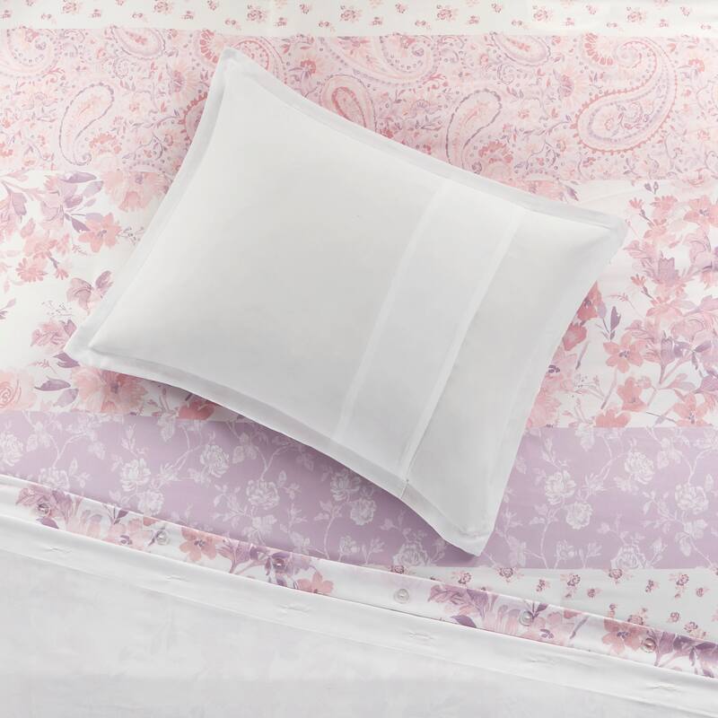 Intelligent Design Elodie Floral Paisley Duvet Cover Set