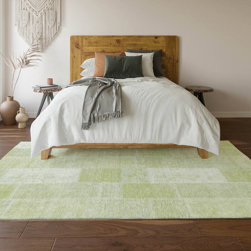 Premium Washable Super Soft Vintage Boho Mayfield Rug