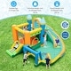 preview thumbnail 5 of 8, Inflatable Water Slide Blowup Bounce House with Dual Slides and Splash Pool (Without Blower) - 183" x 156" x 99" (L x W x H)