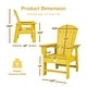 preview thumbnail 26 of 41, Costway Patio Kids' Adirondack Chair Seat Weather Resistant for Ages - See Details