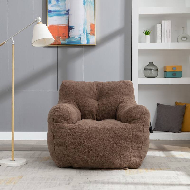 Bean Bag Chair Filled With Memory Sponge
