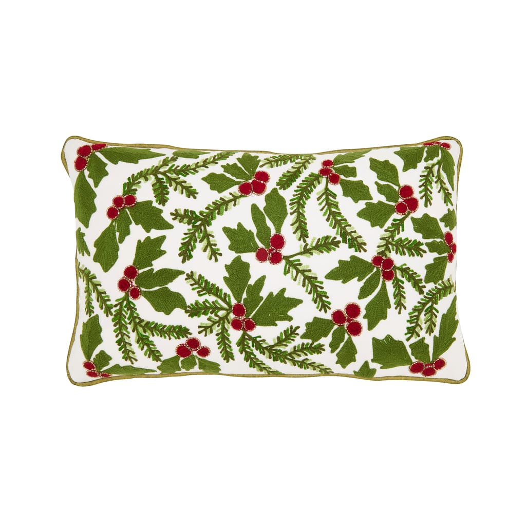 Holly Throw Pillow