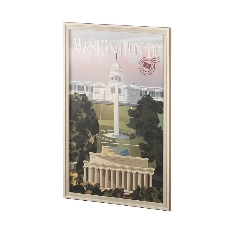 Washington DC Go (XL) Framed Art Print Bed Bath & Beyond 39204150