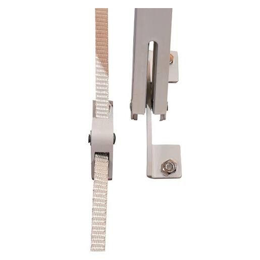Outsunny 6' Drop Arm Manual Retractable Patio Sun Window Awning with UV & Sun Protection & Included Hardware, Cream