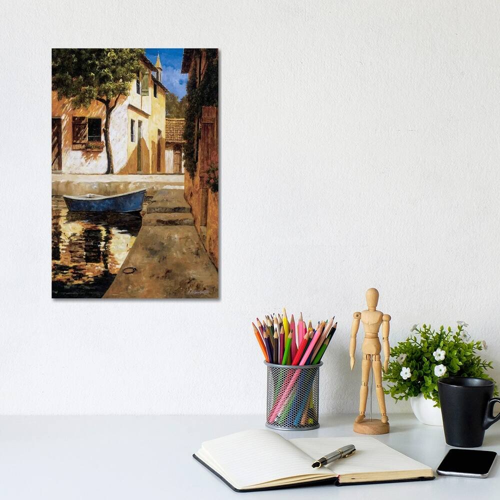 iCanvas "Touch Of Blue" by Gilles Archambault Canvas Print