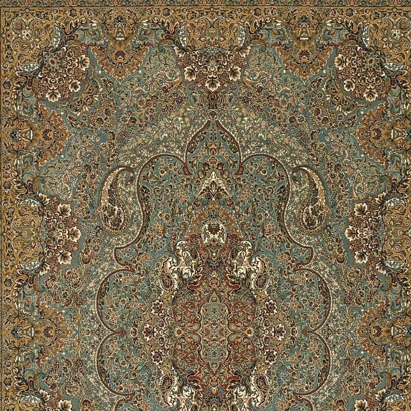 HomeRootsMedallion Traditional Runner Area Rug