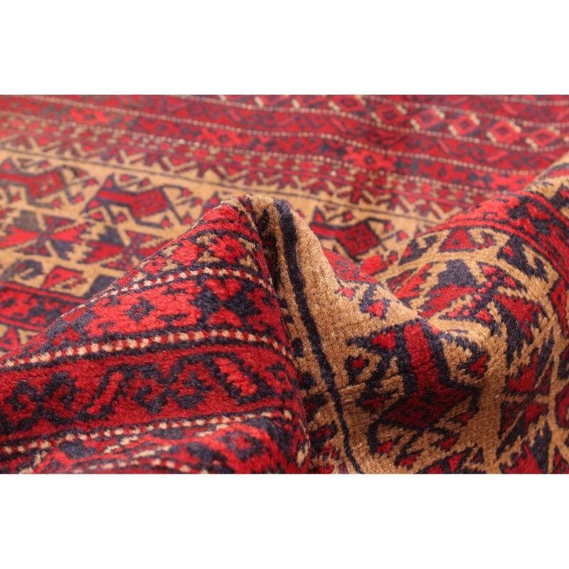 ECARPETGALLERY Hand-knotted Teimani Brown Wool Rug - 2'9 x 4'10