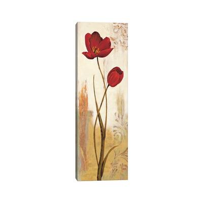 iCanvas "Panneau tulipe" by Nathalie Besson Canvas Print