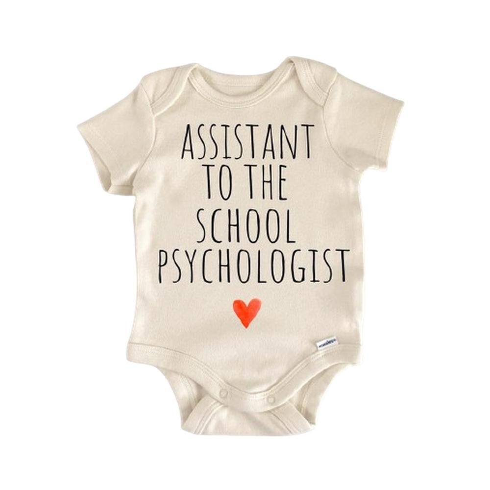 School Psychologist Bcba Psych - Baby Boy Girl Clothes Infant Bodysuit Funny Cute