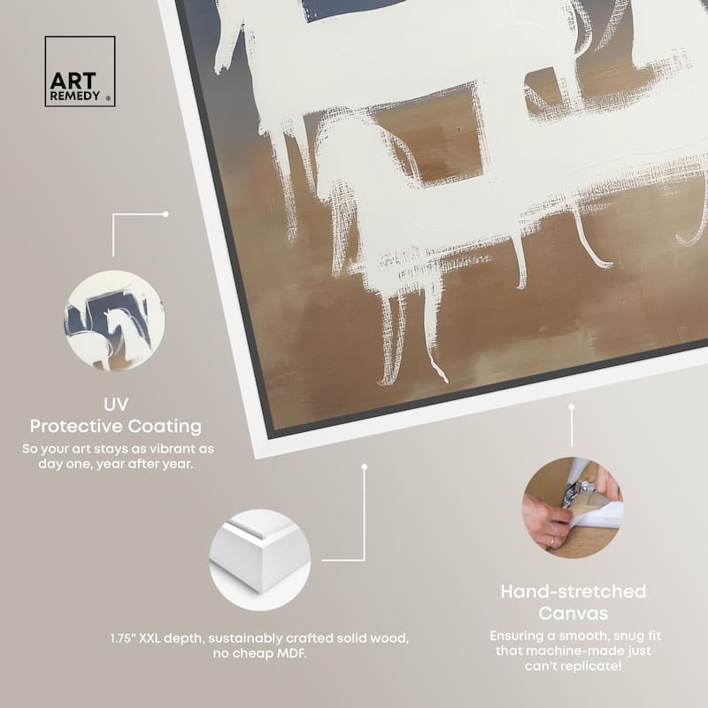 Phantom Herd Canvas by Art Remedy