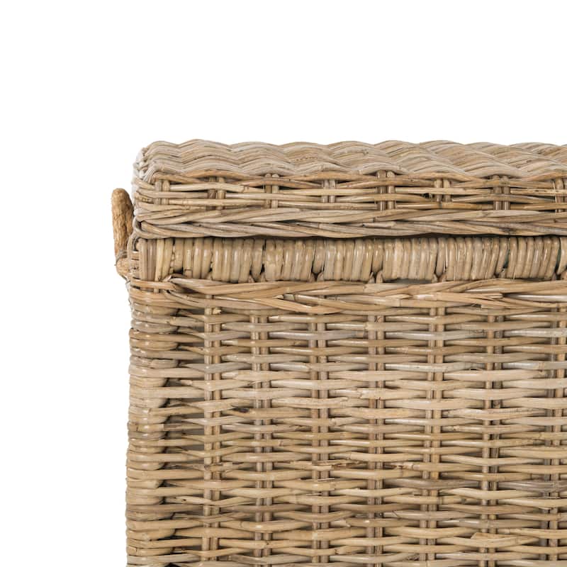 happimess Jacob 30" Wicker Storage Trunk, Natural