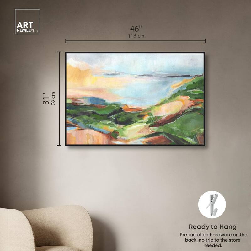 Abstract Landscape Canvas by Art Remedy