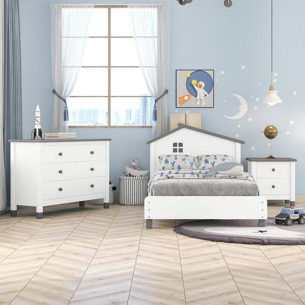 slim fit dress slacks Benjara Vino 4pc Full Bedroom Set, White Upholstery, Glitter Striped Dresser