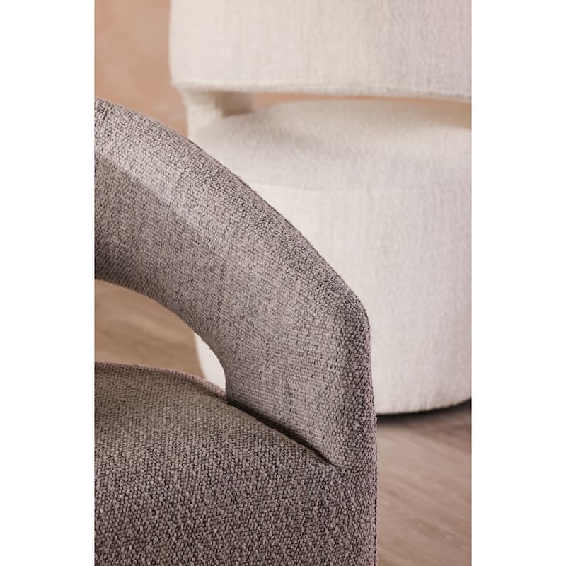 Aurelle Home Curved Back Modern Dining Chair