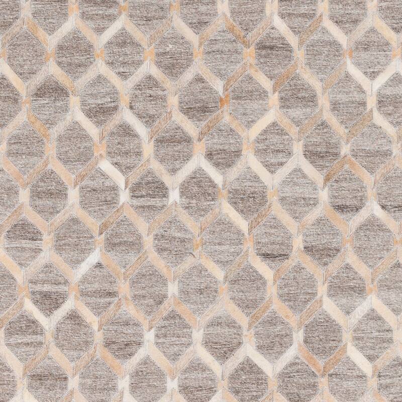 Hand-Crafted Esplanade Viscose & Hair-on-hide Area Rug
