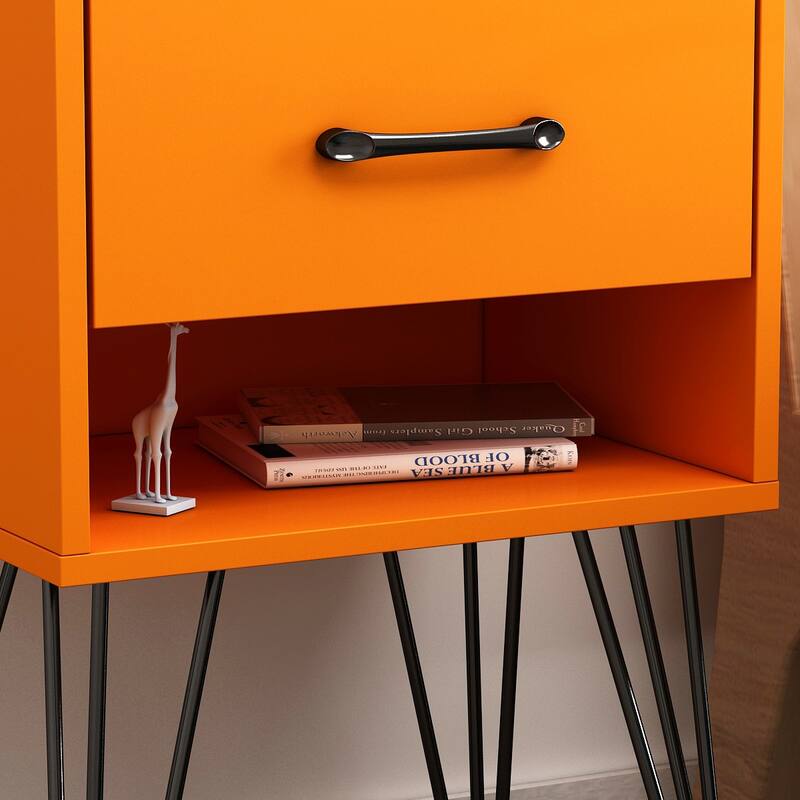 1-drawer Modern Nightstand