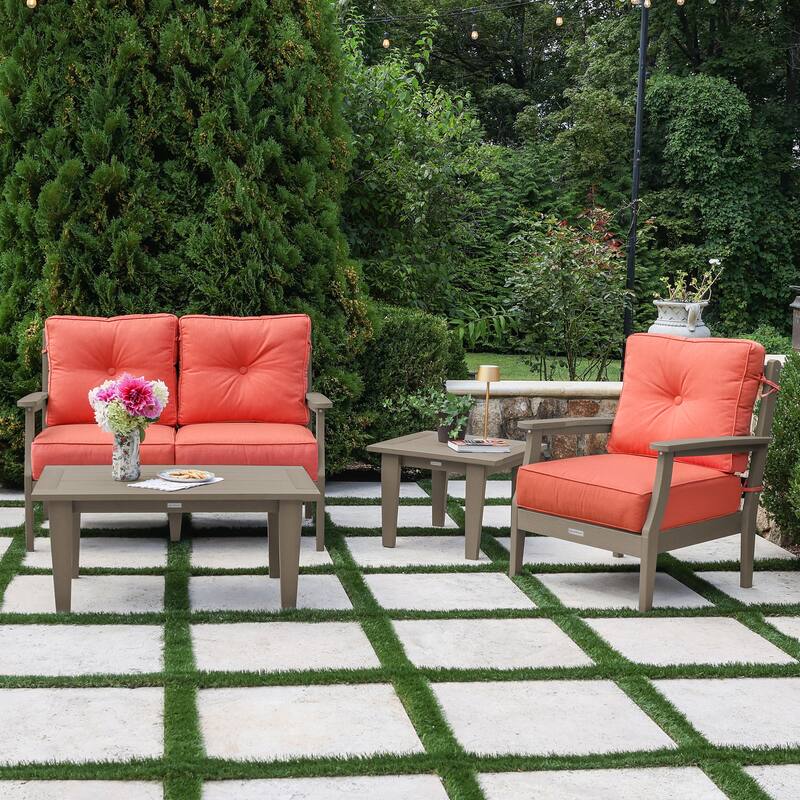 HIGHWOOD Lehigh 4-Piece Deep Seating Set