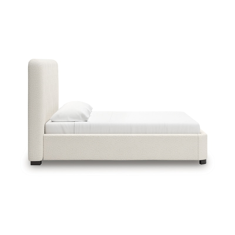 Signature Design by Ashley Whittgate Beige Upholstered Bed