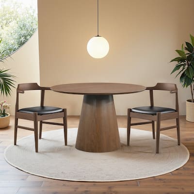 Finsbury Solid Wood Round Dining Table