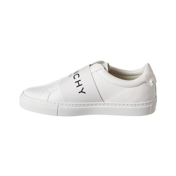 givenchy paris strap sneakers in leather