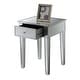 preview thumbnail 26 of 30, Convenience Concepts Gold Coast Mirrored 1 Drawer End Table