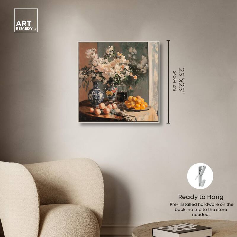 Afternoon Still Life Canvas by Art Remedy