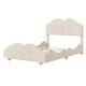 preview thumbnail 5 of 25, Fun Full Velvet Cloud Bed with Sturdy Pine Frame - Easy Assembly