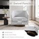 preview thumbnail 62 of 88, 31.1'' W Modern Barrel Swivel Accent Chair