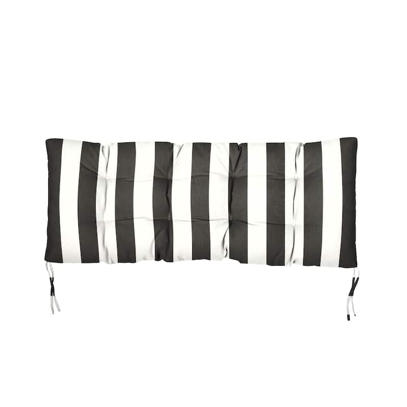Sorra Home Sunbrella Cabana Classic Indoor/Outdoor Tufted Bench Cushion