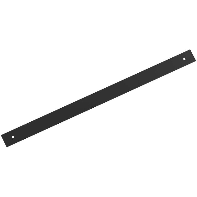 Amerock BP37770 Ladera 19-7/8" Backplate for 18" Center to Center - Matte Black