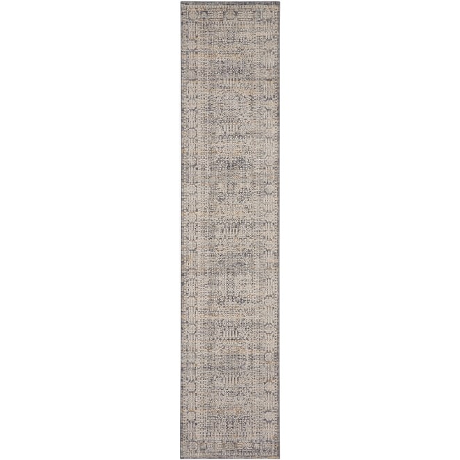 Nourison Nyle Indoor only Grey Geometric Area Rug
